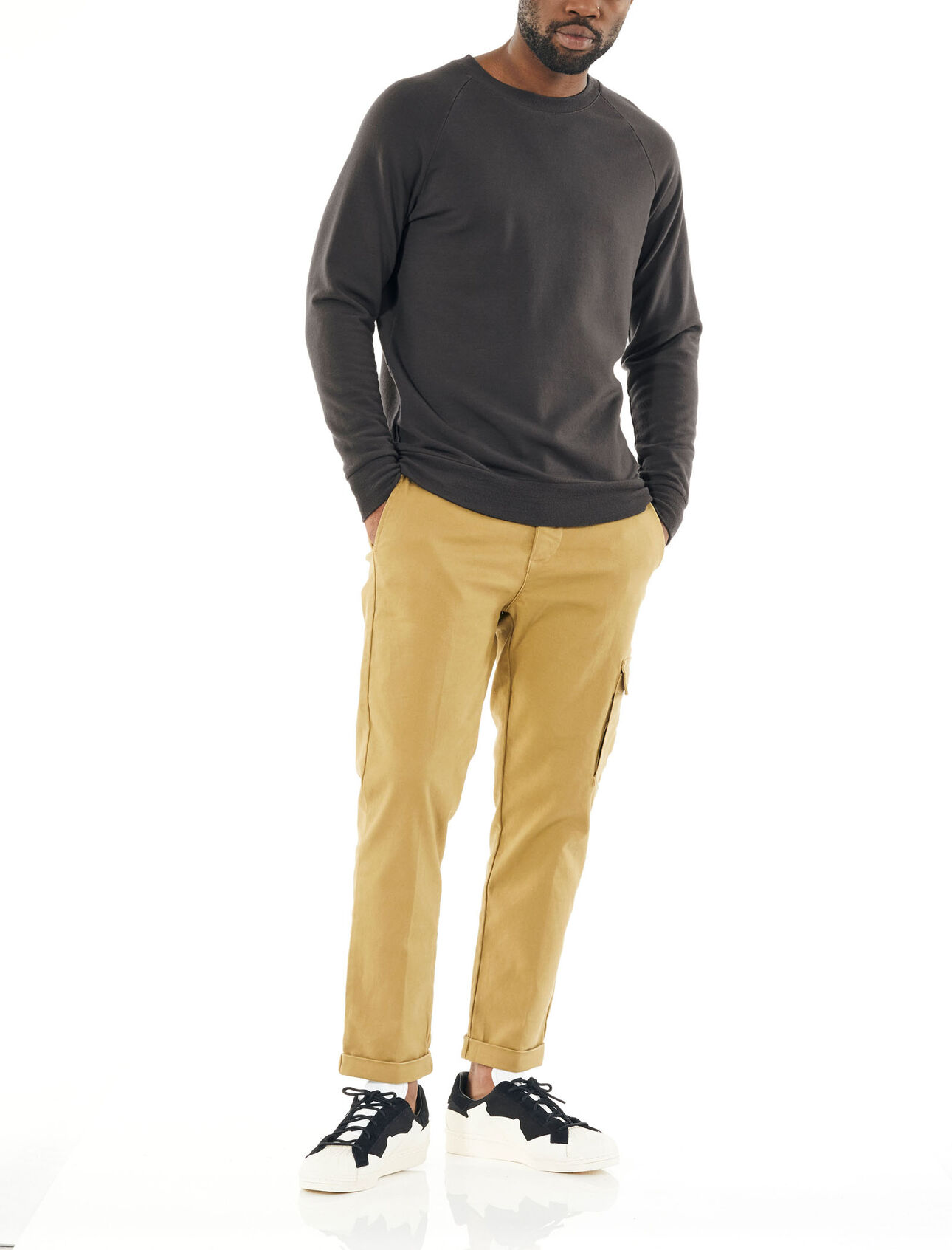 Urban Classics Yarn Dye Ls Maillot de surv/êtement Homme
